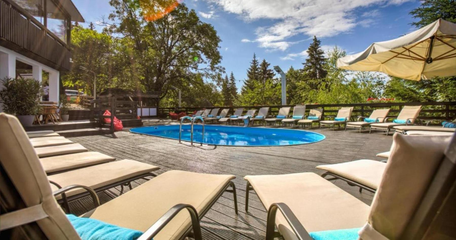 Alpin Aparthotel 2302 Poiana Brašov Exteriér fotografie